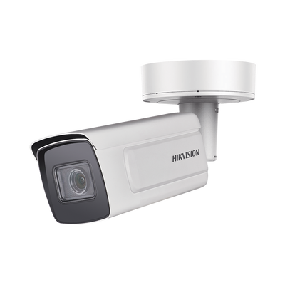 Bala IP 2 Megapixel / Lente Mot. 2.8 – 12 mm / 30 mts IR EXIR / IK10 / Reconocimiento Facial / WDR 140 dB / DeepinView / Búsqueda por Atributos / Heat Map / ACUSENSE / Micro SD