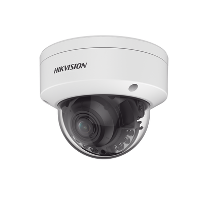Domo IP 4 Megapixel / Imagen a Color 24/7 / Lente 2.7 – 13.5 mm / Luz Blanca 40 mts / WDR 130 dB / Exterior IP67 / IK10 / Captura Facial / Videoanaliticos / AcuSense