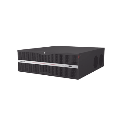 NVR 12 Megapixel (4K) / 64 Canales IP / 16 Bahías de Disco Duro / 2 Tarjetas de Red / Soporta RAID / HDMI en 4K / Soporta POS / Reconocimiento Facial / Bases de Datos / Hasta 100,000 Fotografías / AcuSearch