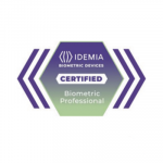 Certificado Idemia Profesional Biométrico , membresía de 2 años con acceso al módulo de ventas 24/7 a la plataforma de aprendizaje de dispositivos biométricos de IDEMIA.
