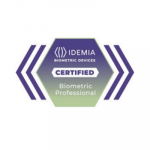 Certificado Idemia Profesional Biométrico , membresía de 2 años con acceso al módulo de ventas 24/7 a la plataforma de aprendizaje de dispositivos biométricos de IDEMIA.