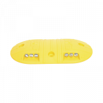 Boya D / Plastico Duradero / Amarilla / 4 Orificios / LEDS REFLEJANTES / 20 Toneladas.
