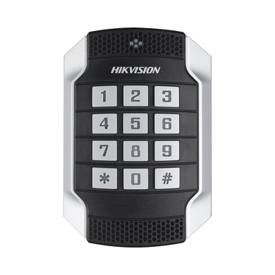 Lector de Tarjetas MIFARE y Contraseñas / Wiegand W26 – W34 y RS-485 / IP65 / IK10 / Estetico y Facil de Utilizar / Indicador LED