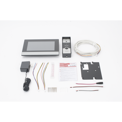 Kit de Videoportero Híbrido de Plastico / IP a 4 Hilos con Función de Llamada a App Hik-Connect / Monitor se Conecta a Internet por Cable o WiFi y por 4 Hilos al Frente de Calle / Expandible a Mas Equipos - Image 8