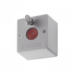 Botón de Pánico Cableado / Compatible con Cualquier Panel de Alarma / LLave de Seguridad / NA/NC / Material Retardante al Fuego (ABS)