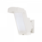 Detector de Movimiento PIR Antimascara / 100% Exterior /  Inalambrico (Alimentación) / Hasta 12 metros a 85°; de cobertura/ Instalación a 3 metros / Compatible con cualquier panel de alarma