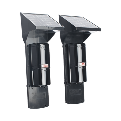 Detector fotoelectrico con celda solar ; DE 2 RAYOS; alcance exterior 60 m / interior 120 m, 4 frecuencias / Para ambientes donde no hay electricidad - Image 4