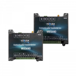 Convertidor de lectora para control de acceso (cableado a inalámbrico) / 1 Wiegand / 2 Relevadores / 2 Entradas / Hasta 1.6 KM de distancia